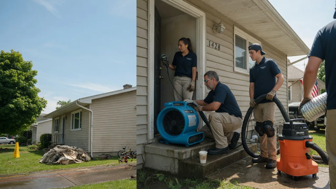 Water Damage Restoration in Ina, IL near me